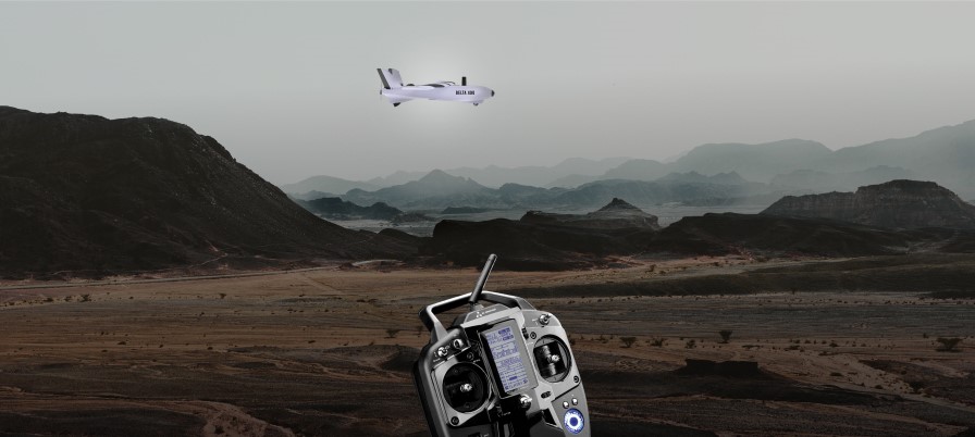 image ofDelta 400 drone flying.