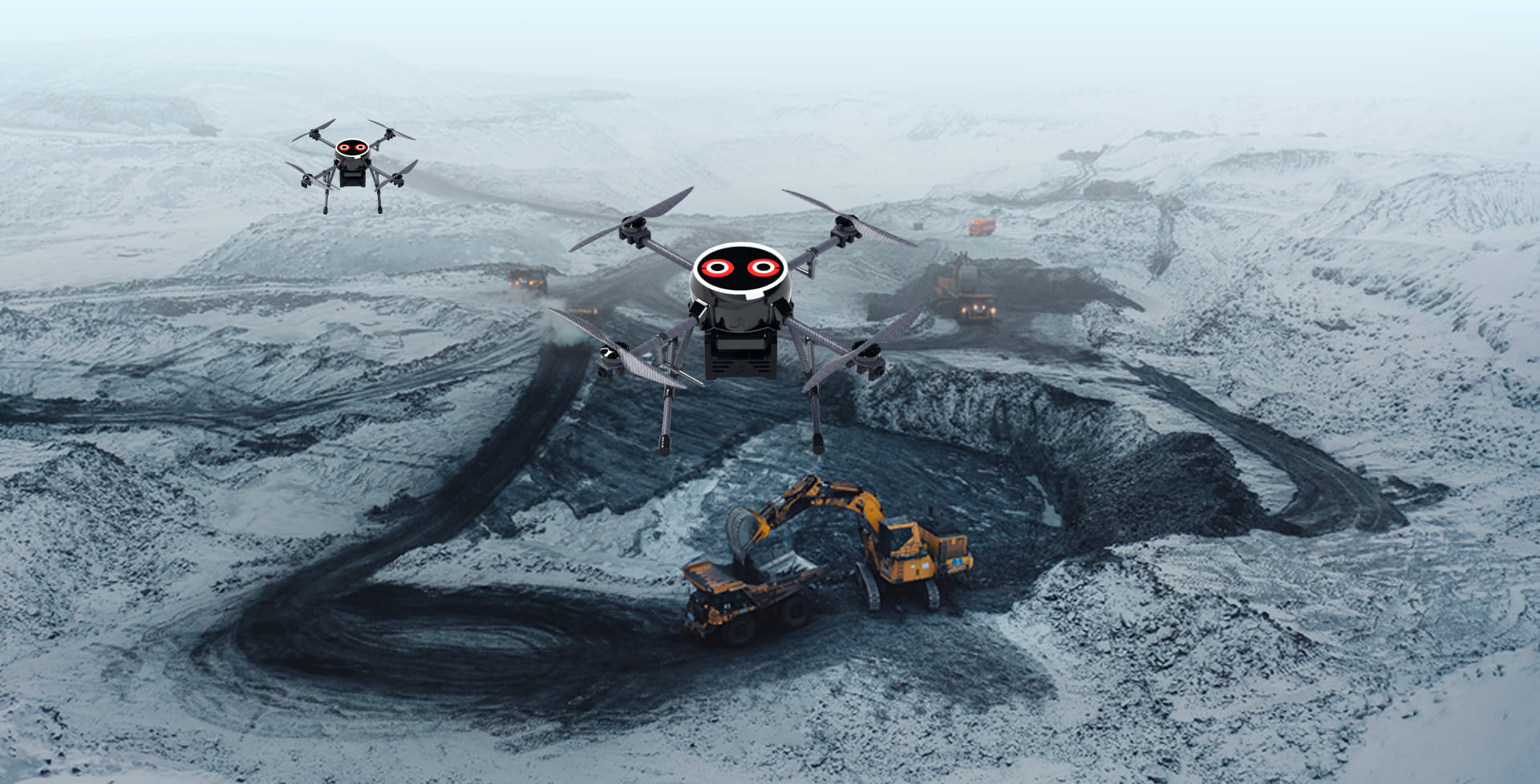 image of jaga drone spraying chemicals.