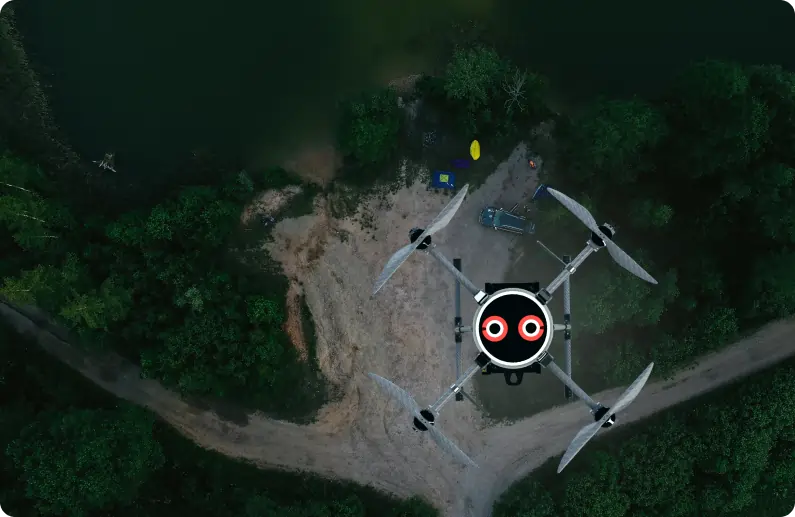 Image of Jaga drone Max altitude.