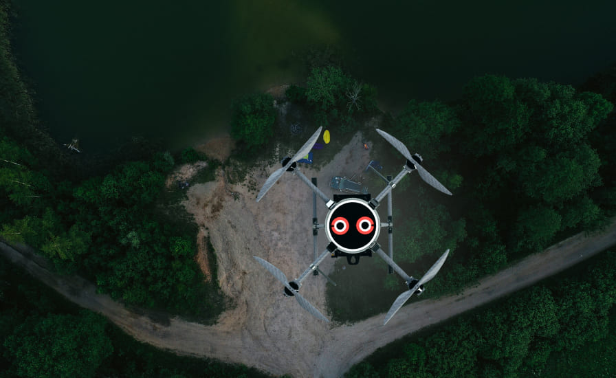 Image of Jaga drone Max altitude.