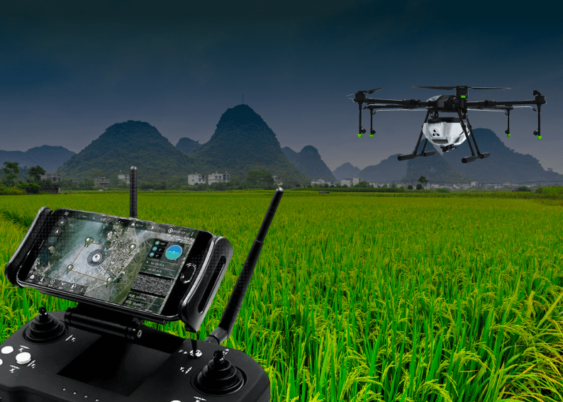 Image of kisaan drone operational modes.