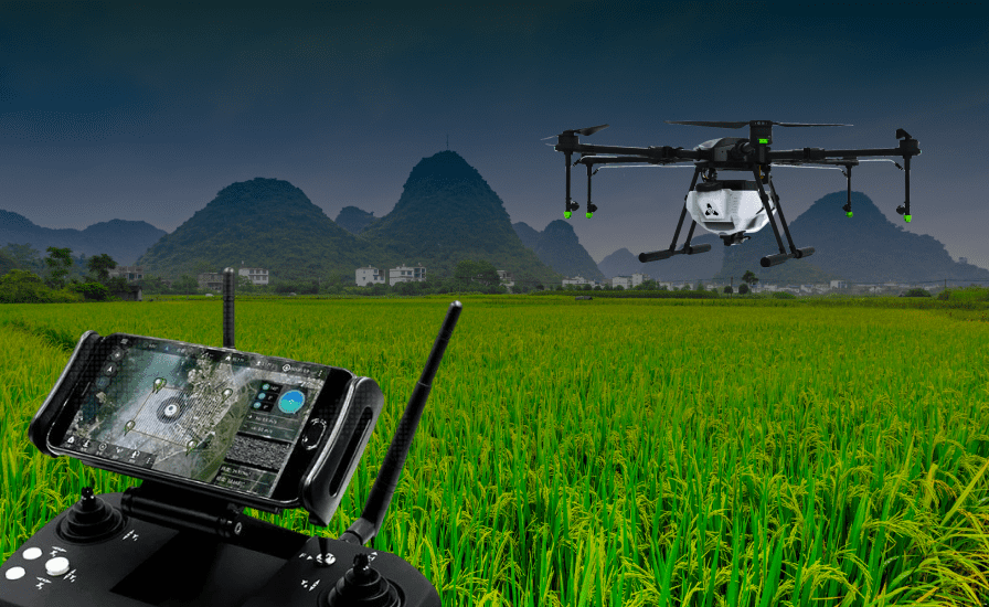 Image of kisaan drone operational modes.