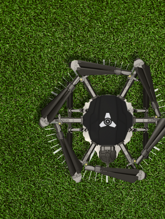 Image of kisaan drone endurance.